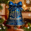 Hanukkah Acrylic Ornament Stained Glass Effect 4