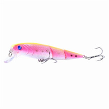 Swimming Lures Multi Jointed Swimbaits with Hook 10.5cm Fishing Lure Artificial Hard Baits for Trout