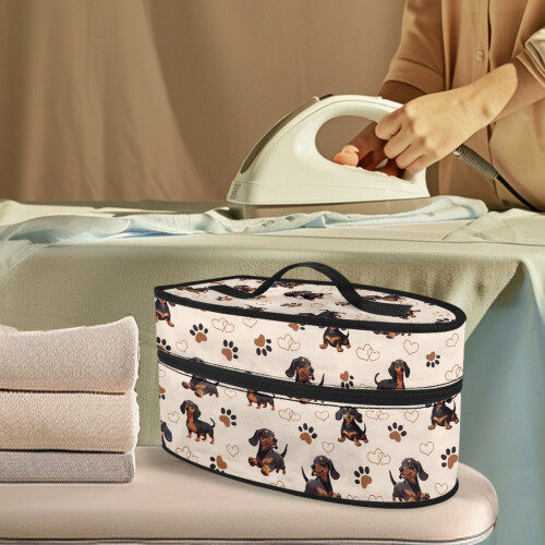 Dachshunds Handheld Steamer Storage Bag Lightweight Portable 1