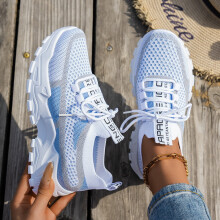 Willtoo Womens Tennis Shoes for Walking, Slip-On Knit Mesh Running Shoes, Women Shoes 2026 New Sneakers Breathable White