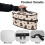 Dachshunds Handheld Steamer Storage Bag Lightweight Portable 5