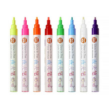 Glow-in-the-Dark Highlighter Pens for DIY Art & Crafts – Fluorescent Markers for Doodling & Personalization
