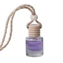 Handmade Lavender Hanging Car Diffuser, Cute Accessory, Long-Lasting Women Home Decor, 10ml