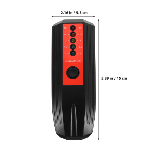 Emf Strahlungsmesser Gauss Digital ABS Für Feldmessung 1