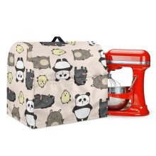 Stand Mixer Dust Cover for 6-8 Qt, Waterproof Polyester Taffeta with Front Pockets, Compatible with KitchenAid & others