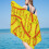 Beach Towel Packable 75x150 cm for Men 1