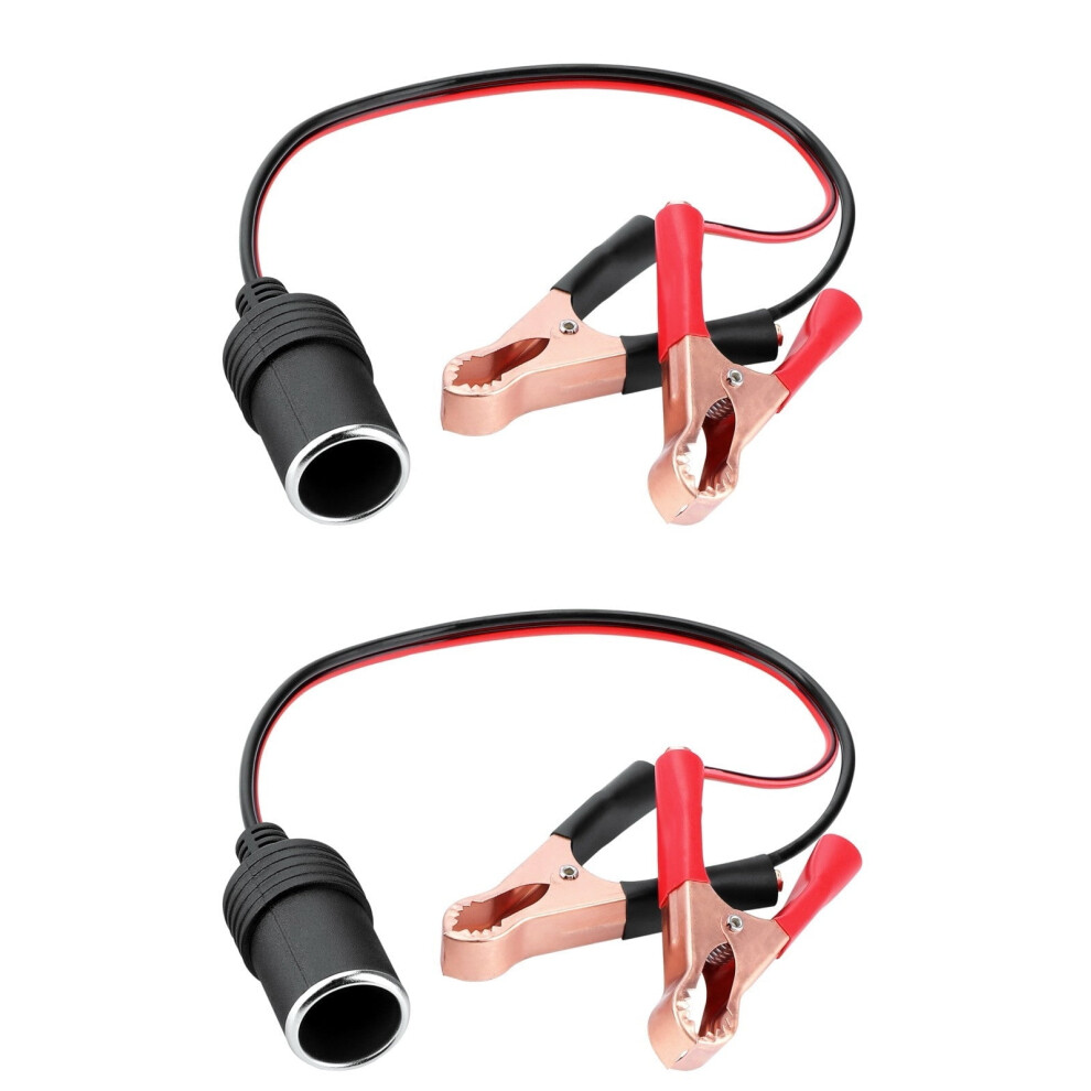 Cigarette Lighter Extension Cord 2-Pack Vehicle Battery 919886120385