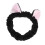 Cartoon Cat Ears Headband Black 1 Pc 1