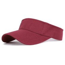 Adjustable Cotton Sun Visor Hat for Men & Women – UV Protection, Sport Tennis Golf Running, Compatible with Outdoor Activities