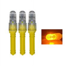 Marine LED Signal Lamp Fish Attraction Lamp Animal Deterrent Lamp Fishing Warning Lamp (Supplied without batteries)