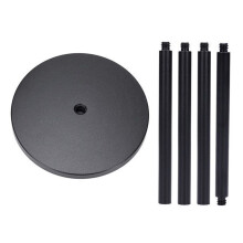 Aluminum Alloy Camping Lamp Stand, Detachable Outdoor Lantern Holder, Multifunctional Desktop Stand for Outdoor Camping Fishing Picnic