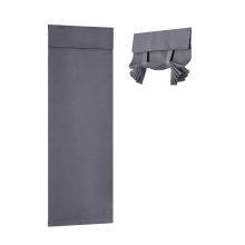 Elegant Grey Drapes 26X68 Inch Suitable for Bedroom or Living Room