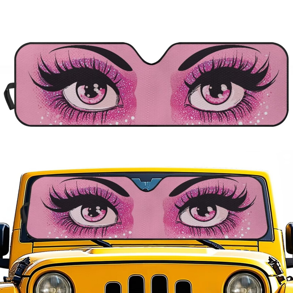 Foldable Windshield Sun Shade For Jeep Wrangler Jl And 939152738502