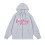 Sweat à capuche unisexe décontracté gris clair XXL 1