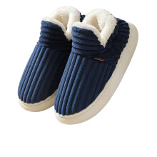 Puffy Slipper Booties for Women & Men – Warm, Thick-Soled Cloud Slides, Anti-Slip, Fleece-Lined, Indoor/Outdoor Use