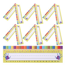 Name Label Sticker Labels Table Decor Paper Tags Nameplates for Classroom Paper Desk Name Tags Student
