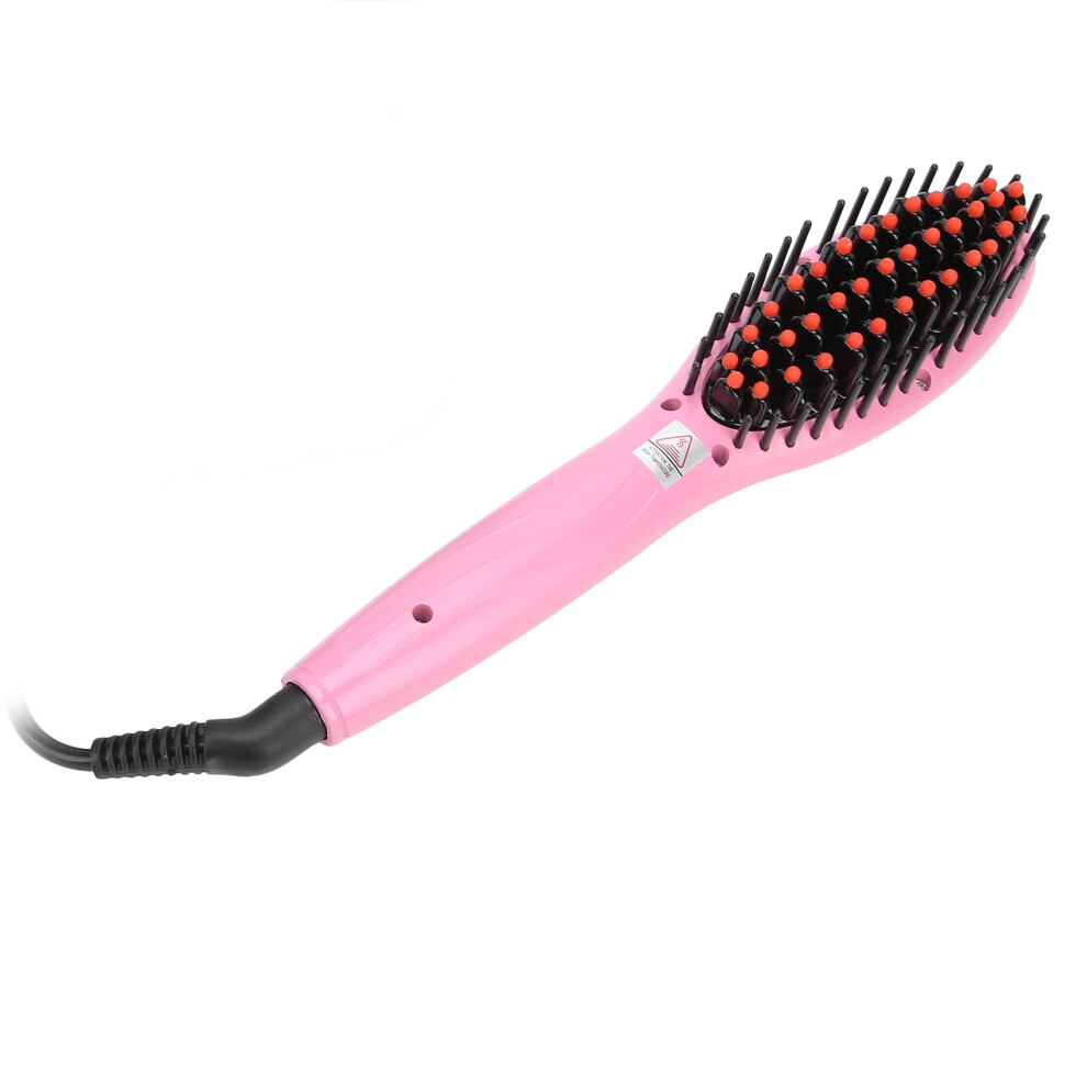 ACOUTO Negative Ion Styling Brush Household Hair Straightener Brush Negative Ion Styling Brush Hairdressing Tool 100â240V