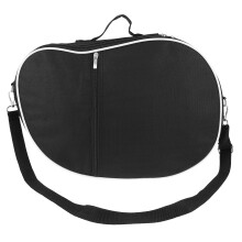 Waterproof padded lyre harp bag black with pocket 10 16 or