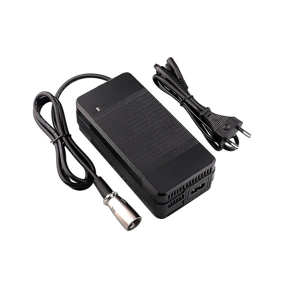 24V 5A Lead Acid Battery Charger for 28.8V Electric Wheelchair Golf Cart Lead-Acid Charger 3-Pin Xlr Connector Fast Charging, Black