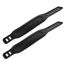 2 Pcs Balance Bike Strap Straps for Exercise Bikes Fitness Black