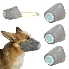 Adjustable Dog Gas Mask, 2025 New Anti PM2.5 Breathable Dog Masks, Anti Dust and Fog Dogs Respirator Mask, Reusable Pet Anti-Smoke Face Mask