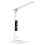 Smart LED Desk Lamp with 3 Color Temperatures, Stepless Dimming, 3200mAh Battery, Clock/Date/Temperature Display, Foldable, USB Powered, Memory 2