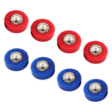 Pretyzoom Tisch-Shuffleboard-Rollen, 8 Stück