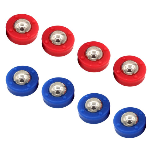 Pretyzoom Tisch-Shuffleboard-Rollen, 8 Stück