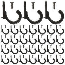 58pcs Key Hook Coffee Cup Holder Wall Mounted Rustic Hooks Single Hanger for Hanging