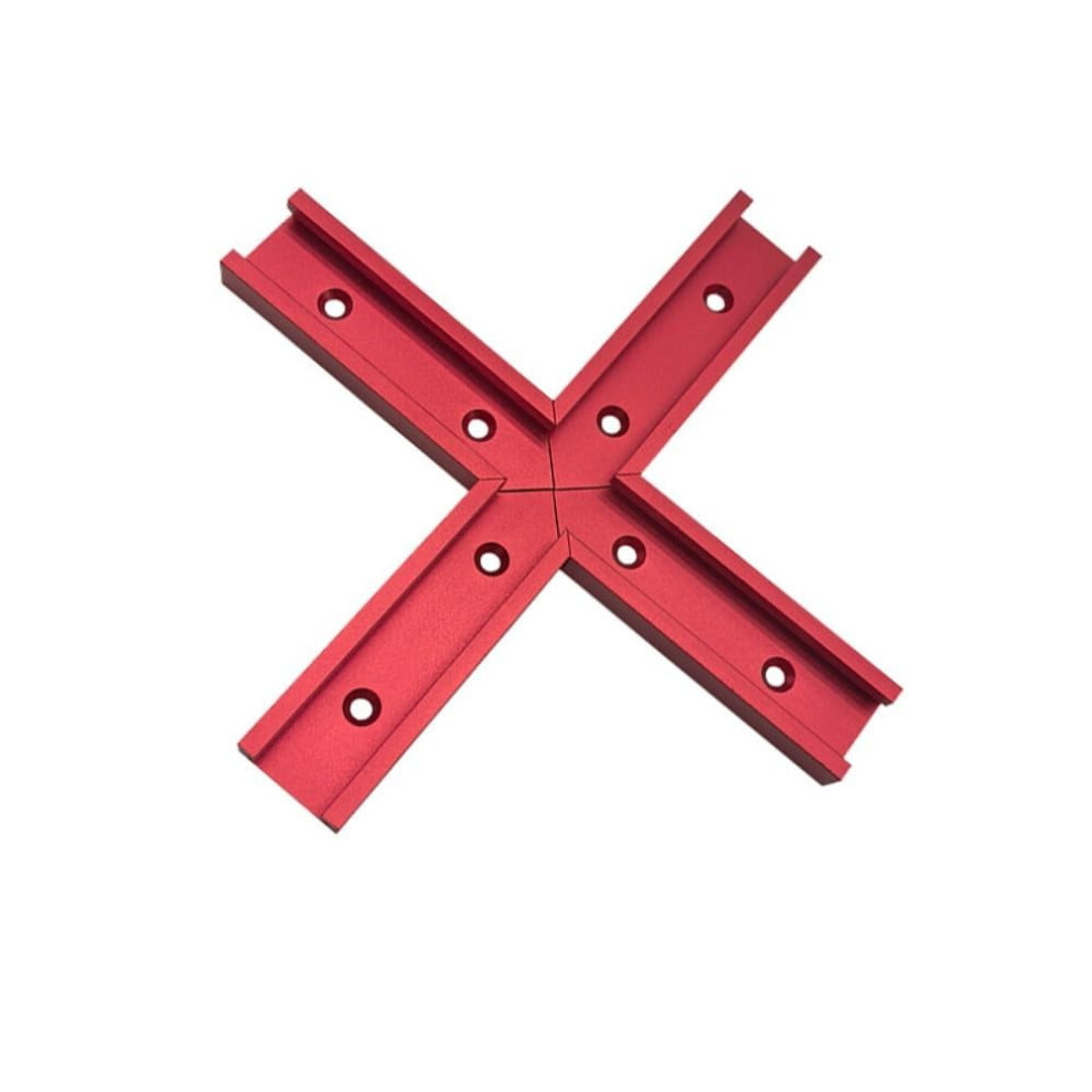 T-Track Intersection Kit With Predrilled Mounting Holes For Universal T-Track For Woodworking Jigs And Fixtures 9085618447295