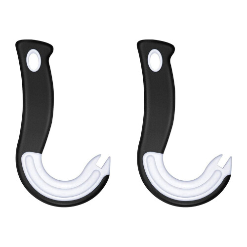 Easy Open Ring Pull Can Opener with No-Slip Grip – Compatible with Ring-Pull Cans, Protects Nails & Joints