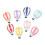 Hot Air Balloon Magnets Premium Mini 20 Pcs 7
