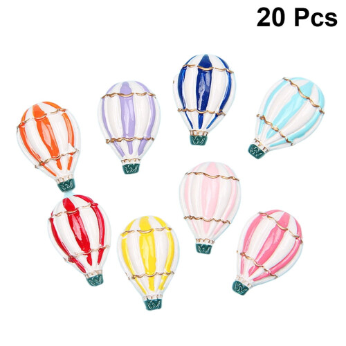 Hot Air Balloon Magnets Premium Mini 20 Pcs 1