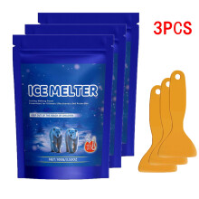 Deicing Agent and Snow Shovel Set 3 pcs 100g eco-friendly