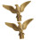 4 Pcs Eagle Flag Pole Freestanding Flagpole Head Topper Decoration 7