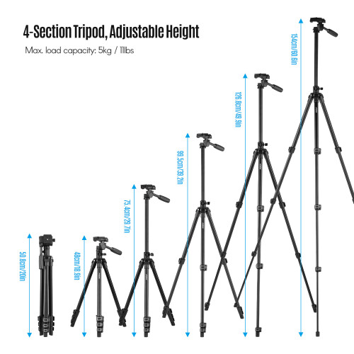 Adventure Ready Tripod With Central Column Flexibility, Safety Release Quick Twist Mechanism, And Multi Axis Adjustment For Precise Positioning 1