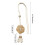 Camellia Tassel Tiebacks with Pearls Adjustable Braided Rope 3