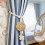 Camellia Tassel Tiebacks with Pearls Adjustable Braided Rope 4