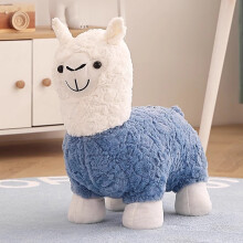 Small Footstool, Ottoman Footrest, Cute Shoes Changing Chair, Animal Footstool for Porch, Playroom, Guest Room, Living Room