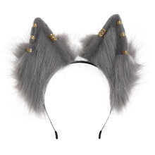 Wolf Ear Headbands Anime Theme Metal Earring