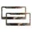 Bald Eagle and Flag License Plate Frames Aluminum 2-Pack 1