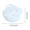 Valentine's Day Rose Heart Scented Candle - White 2