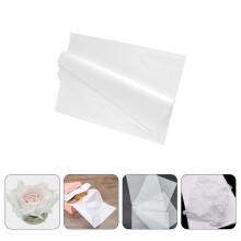 100pcs Acid Free Archival Tissue Paper Unbuffered White Packing Tissue Paper for Clothes Textiles Cups Photographs Storage Supplies