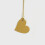 Gold Heart Gift Tags Festive Packaging 50 pcs 1
