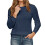 Women's Wool Blend Crew Neck Sweater 1