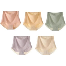 Ancoho Panties, Fresh Seamless High Waist Hip Lifting Tummy Control Panties Silky No Show Underwear Packs for Women