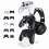 Supporto per controller di gioco a 3 livelli – Supporto universale per Switch, Xbox, PS5/PS4, cuffie e display in acrilico, supporto da scrivania, 1