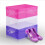 Foldable Shoes Box, Stackable Transparent Dust-proof Stackable Drawer Shoes Storage Box Container Organizer - Storage Bins Shoes, Multicolored 3