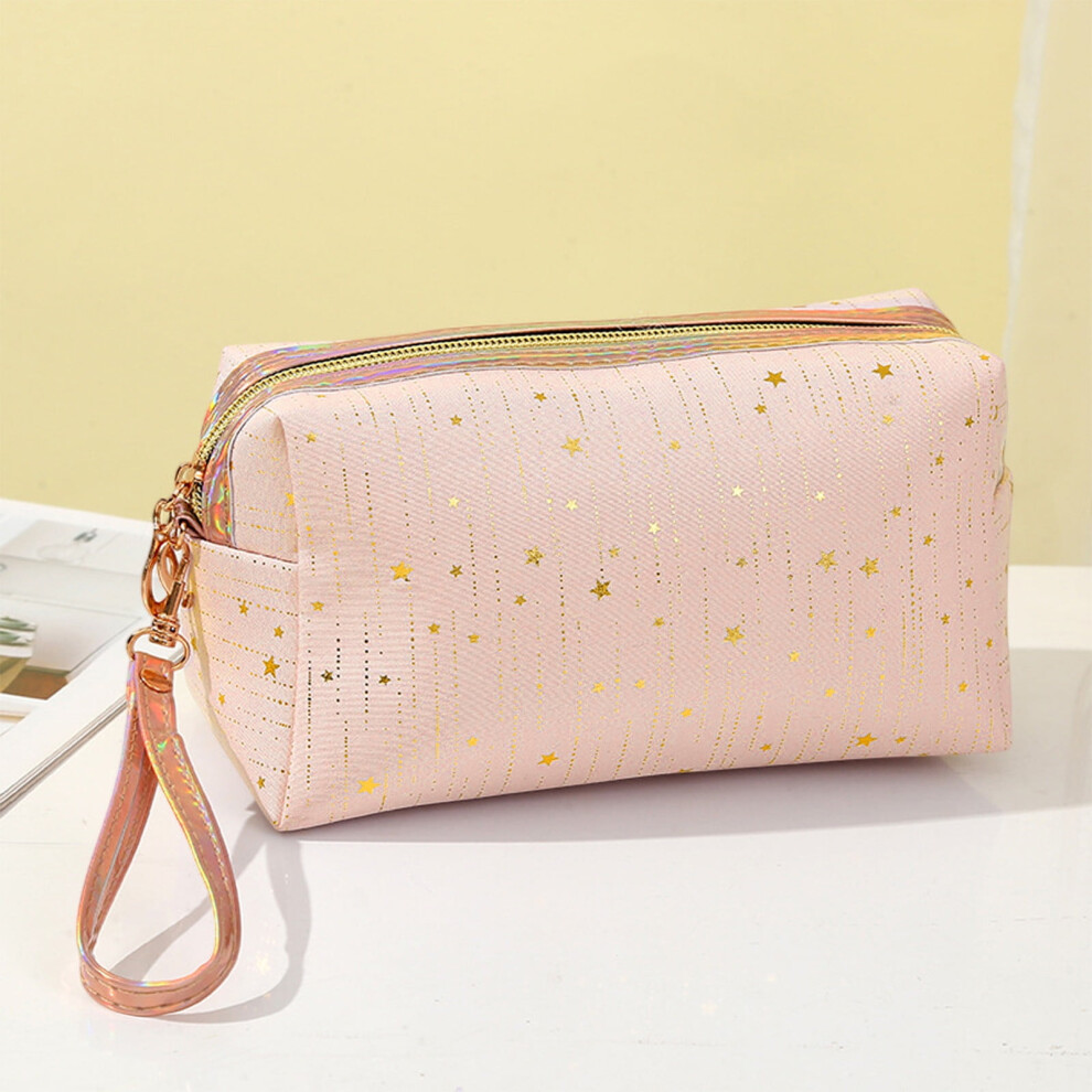 Makeup Bag Travel Cosmetic Organizer Nylon 7.08x3.93x2.95in