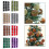 Christmas Ball Ornaments Green 12PCS 6CM 8
